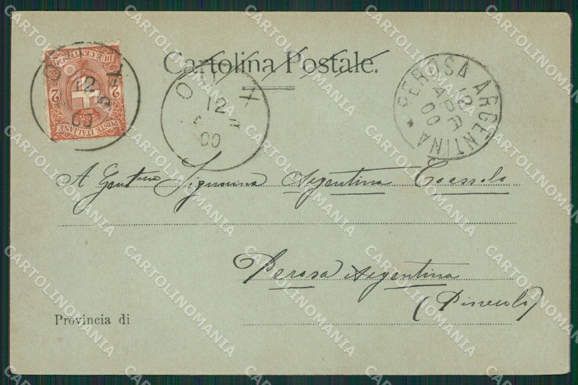 Napoli Sorrento Chiaro di Luna cartolina KV2661 – retro