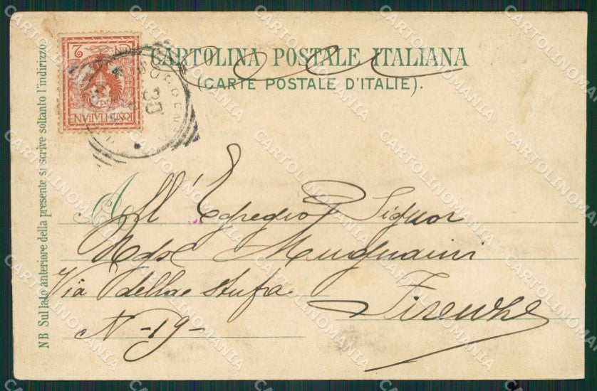 Napoli Sorrento cartolina KV2662 – retro