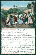 Napoli Sorrento Costumi cartolina KV2664 – fronte
