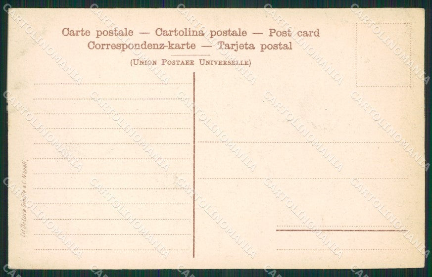 Napoli Sorrento Costumi cartolina KV2665 – retro