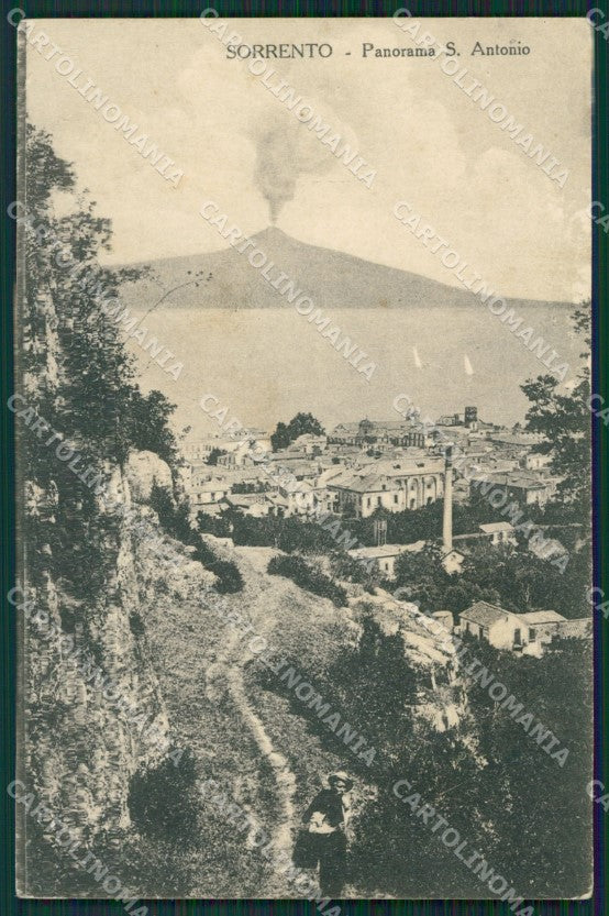 Napoli Sorrento cartolina KV2668 – fronte