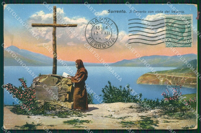 Napoli Sorrento COLLA cartolina KV2669 – fronte