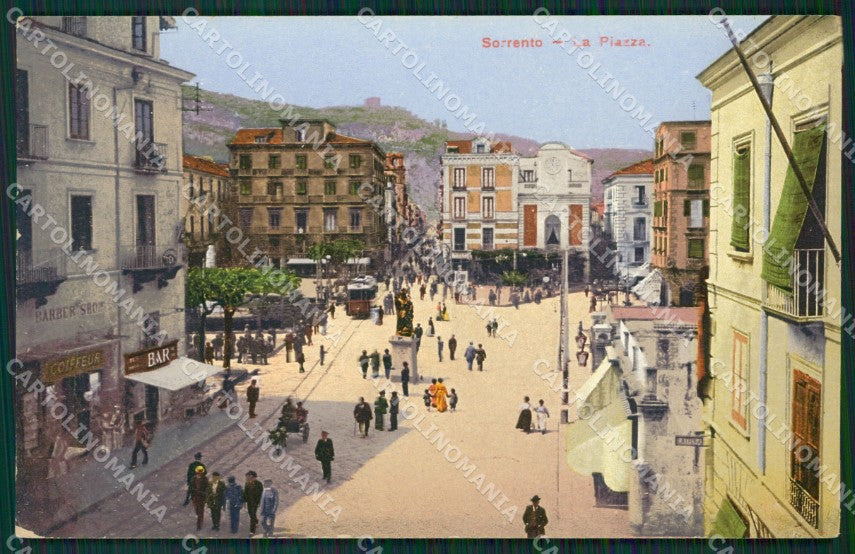 Napoli Sorrento cartolina KV2673 – fronte