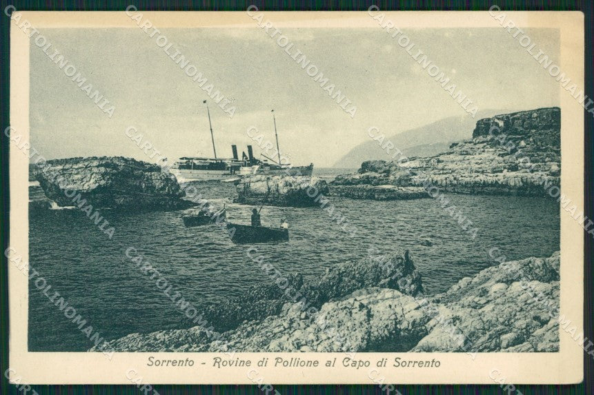 Napoli Sorrento cartolina KV2674 – fronte