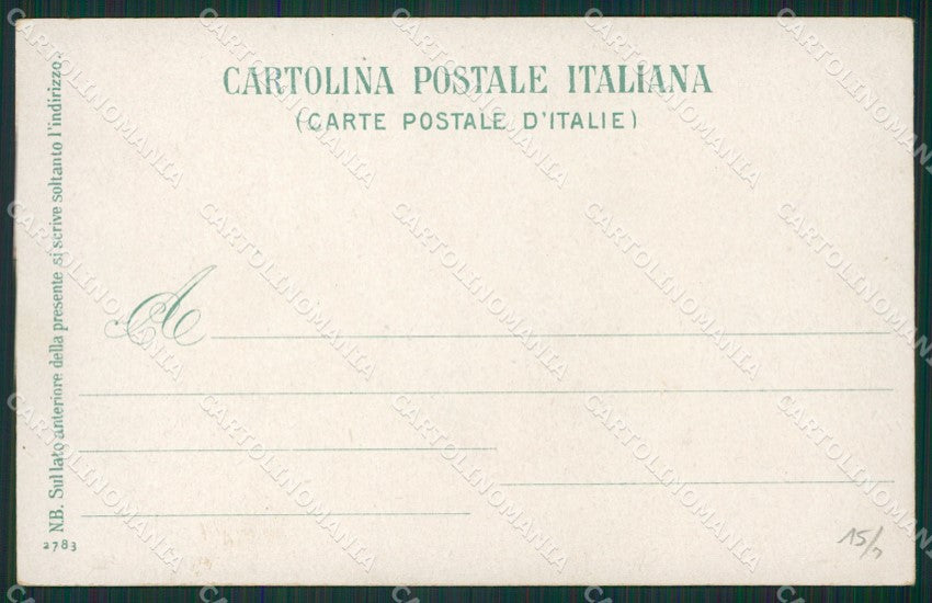 Napoli Sorrento Costumi cartolina KV2675 – retro