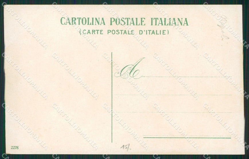 Napoli Sorrento Costumi cartolina KV2676 – retro