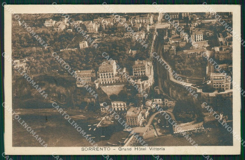 Napoli Sorrento cartolina KV2681 – fronte