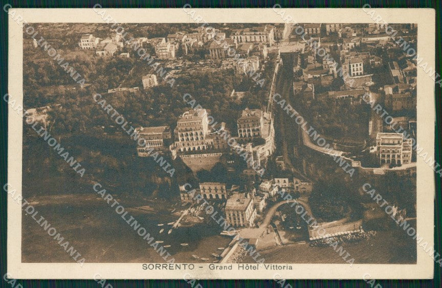 Napoli Sorrento cartolina KV2682 – fronte