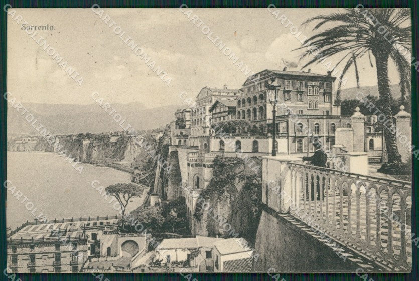 Napoli Sorrento cartolina KV2683 – fronte