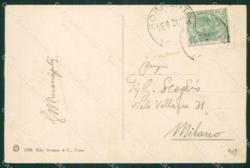 Napoli Sorrento cartolina KV2683 – retro
