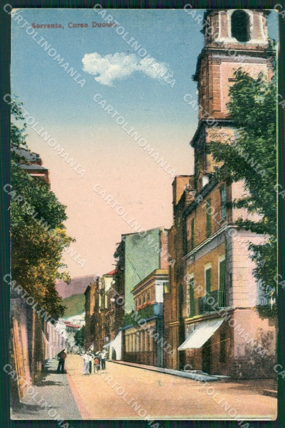 Napoli Sorrento cartolina KV2698 – fronte