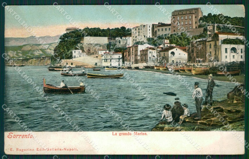 Napoli Sorrento cartolina KV2699 – fronte