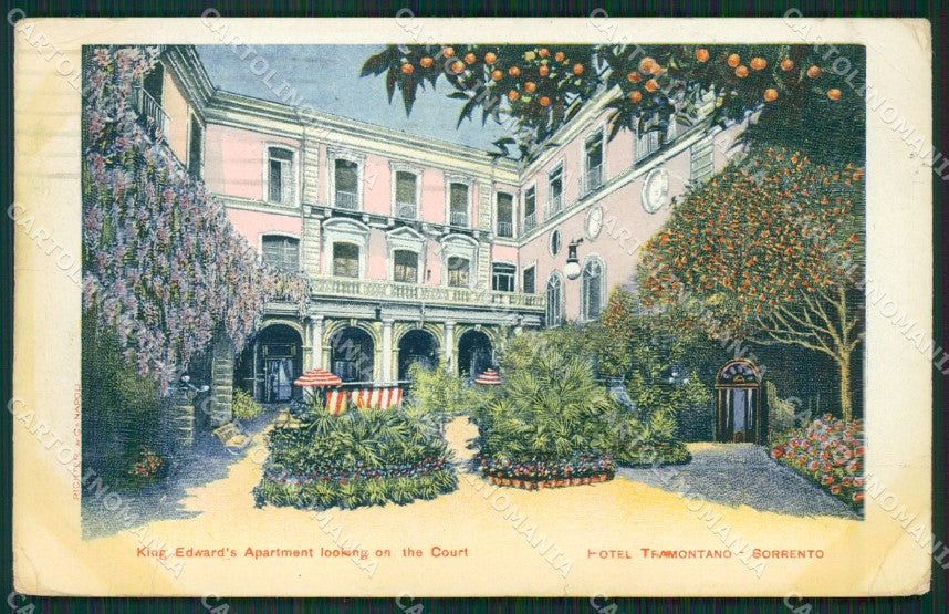Napoli Sorrento PIEGHE cartolina KV2704 – fronte