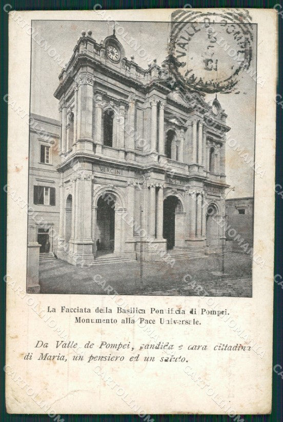 Napoli Pompei cartolina KV2728 – fronte