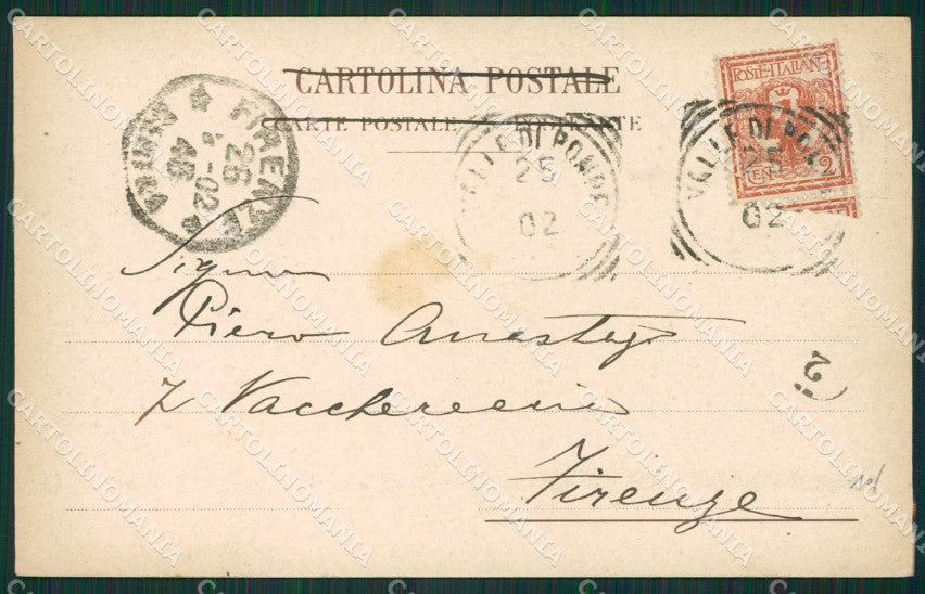 Napoli Pompei cartolina KV2731 – retro