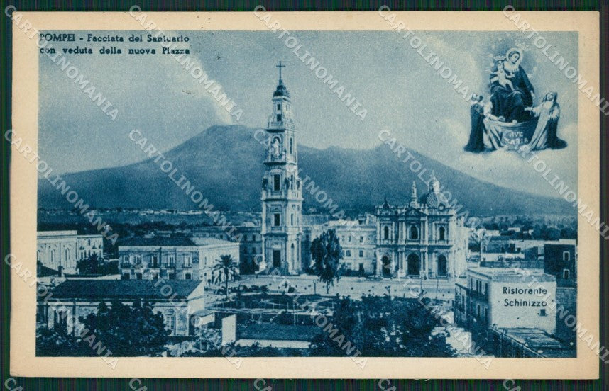 Napoli Pompei cartolina KV2736 – fronte