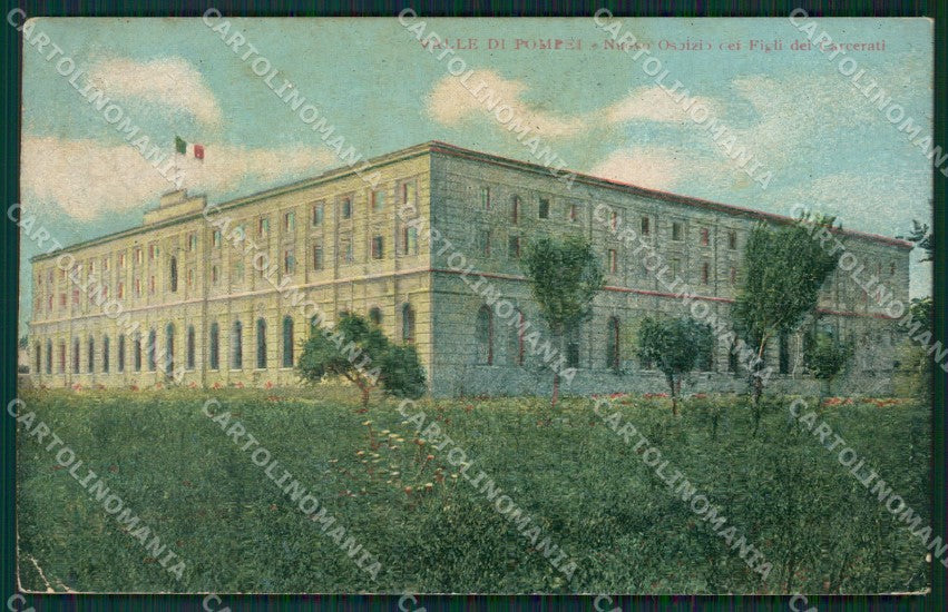 Napoli Pompei PIEGHINA cartolina KV2738 – fronte