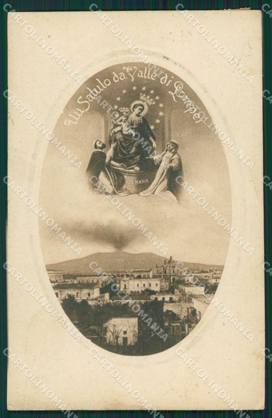 Napoli Pompei cartolina KV2742 – fronte