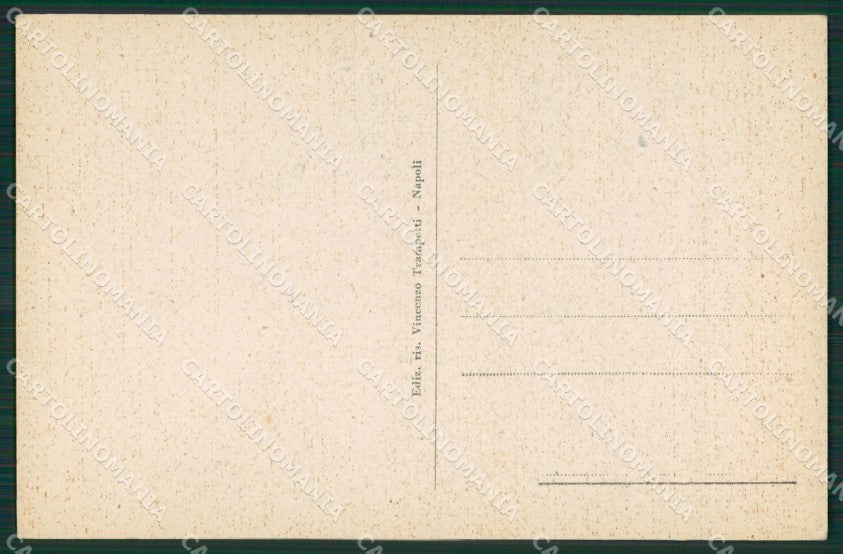 Napoli Pompei cartolina KV2747 – retro