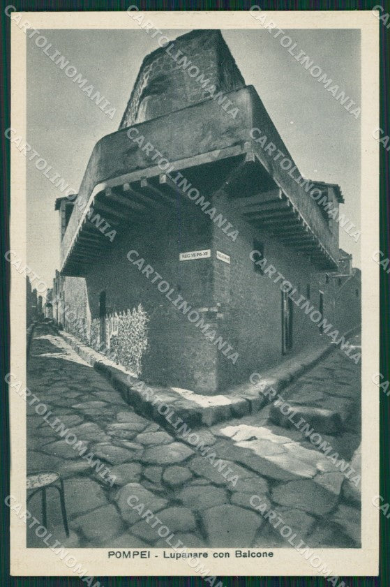 Napoli Pompei cartolina KV2748 – fronte