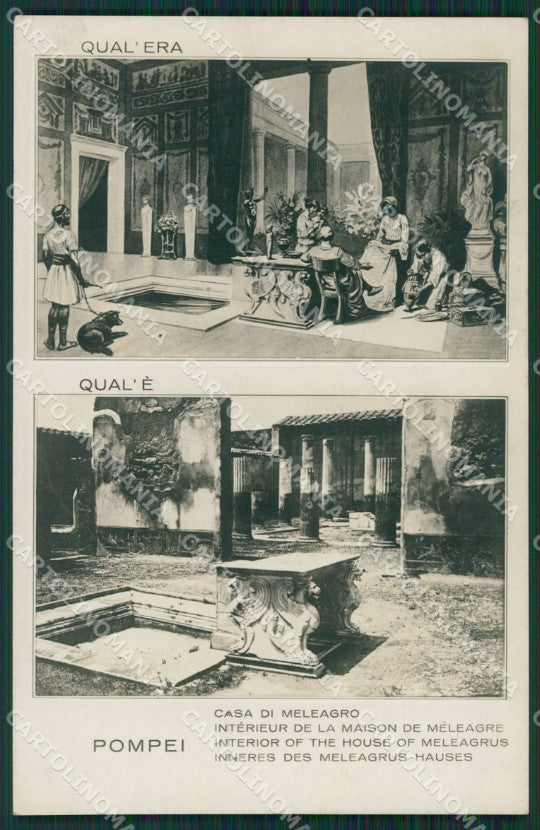 Napoli Pompei Foto cartolina KV2762 – fronte
