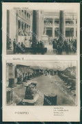 Napoli Pompei PIEGHINA Foto cartolina KV2766 – fronte