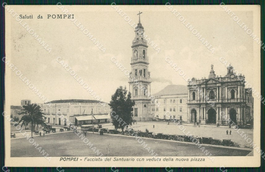 Napoli Pompei cartolina KV2774 – fronte