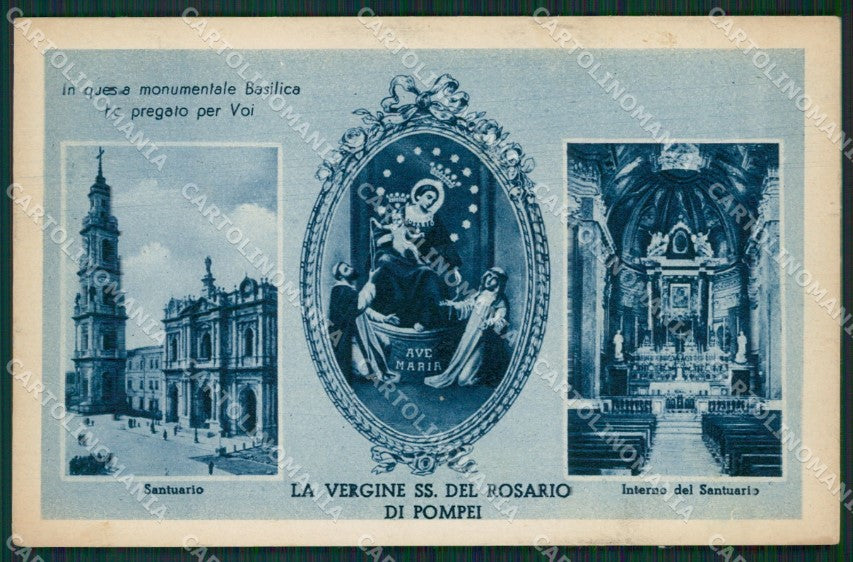 Napoli Pompei cartolina KV2780 – fronte