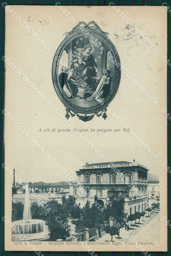 Napoli Pompei cartolina KV2790 – fronte