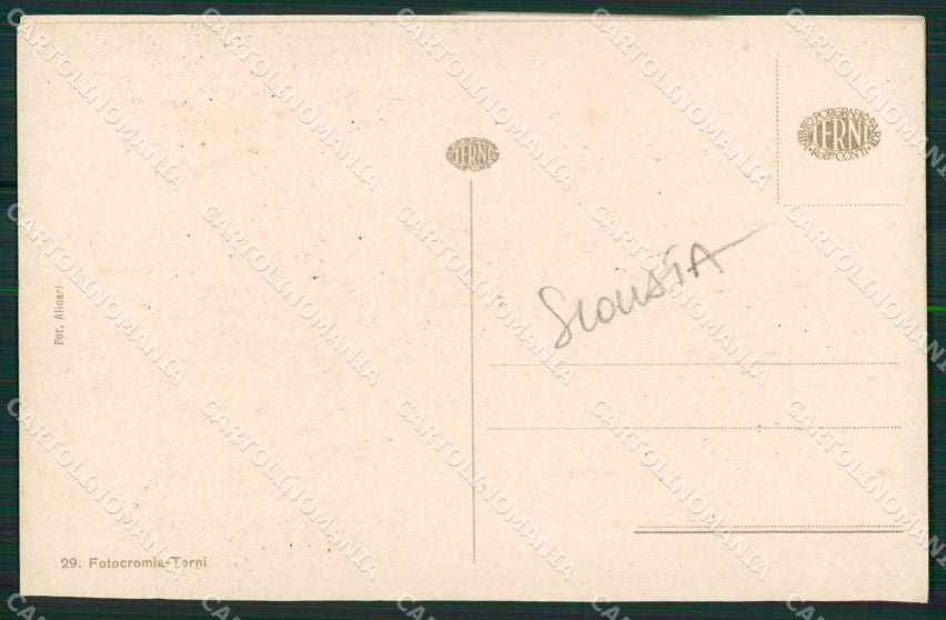 Trento Città SCOLLATA cartolina KV2803 – retro