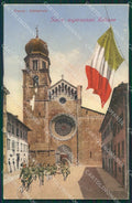 Trento Città Militari SCOLLATA ABRASA cartolina KV2804 – fronte