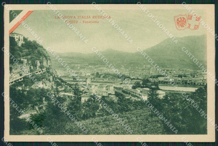 Trento Città cartolina KV2807 – fronte