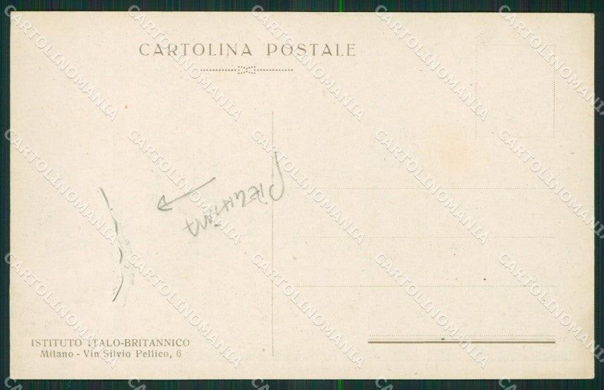 Trento Città PIEGHINA cartolina KV2811 – retro
