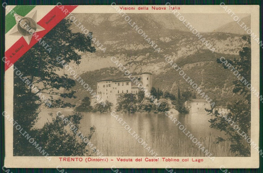 Trento Calavino Castel Toblino cartolina KV2815 – fronte