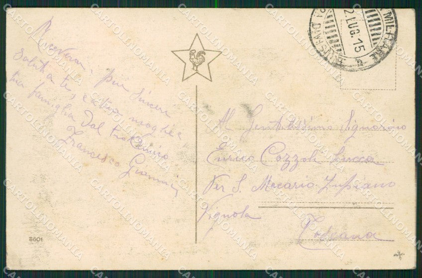 Trento Calavino Castel Toblino cartolina KV2815 – retro