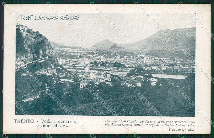 Trento Città cartolina KV2817 – fronte