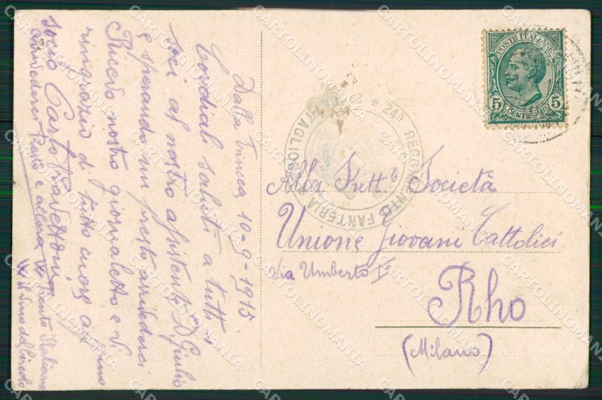 Trento Città cartolina KV2818 – retro