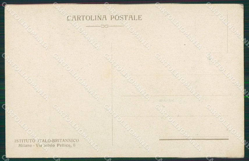 Trento Città Dante cartolina KV2829 – retro