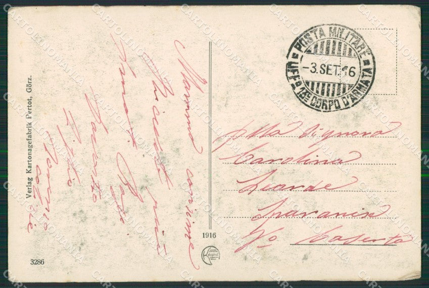 Gorizia Città cartolina KV2849 – retro