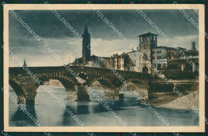 Verona Città PIEGA cartolina KV2883 – fronte