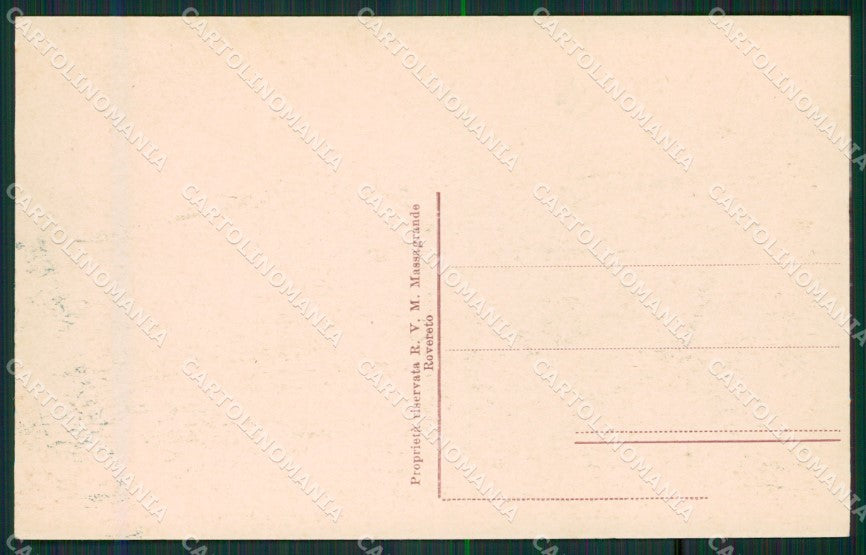 Trento Rovereto cartolina KV2886 – retro