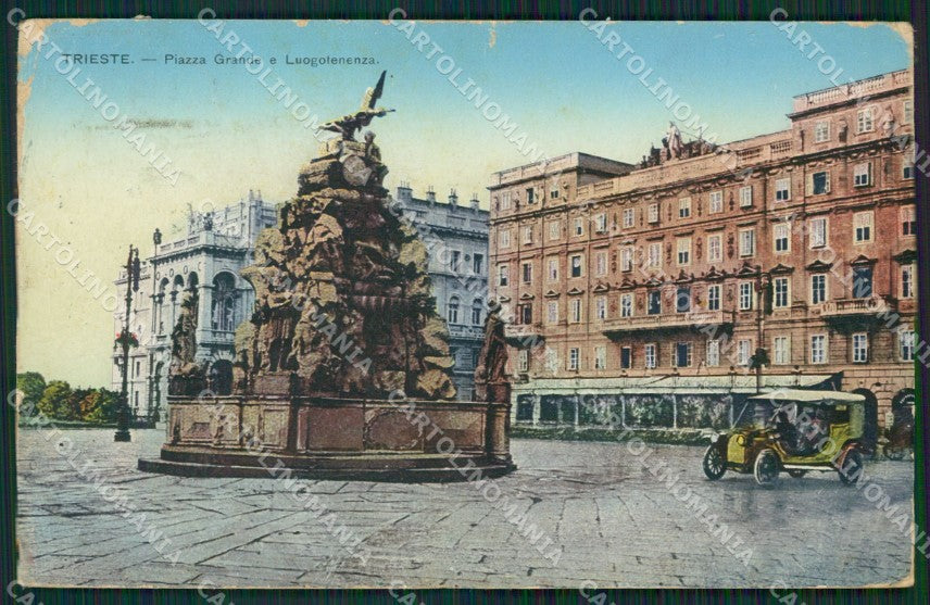 Trieste Città ABRASA STRAPPINO cartolina KV2893 – fronte