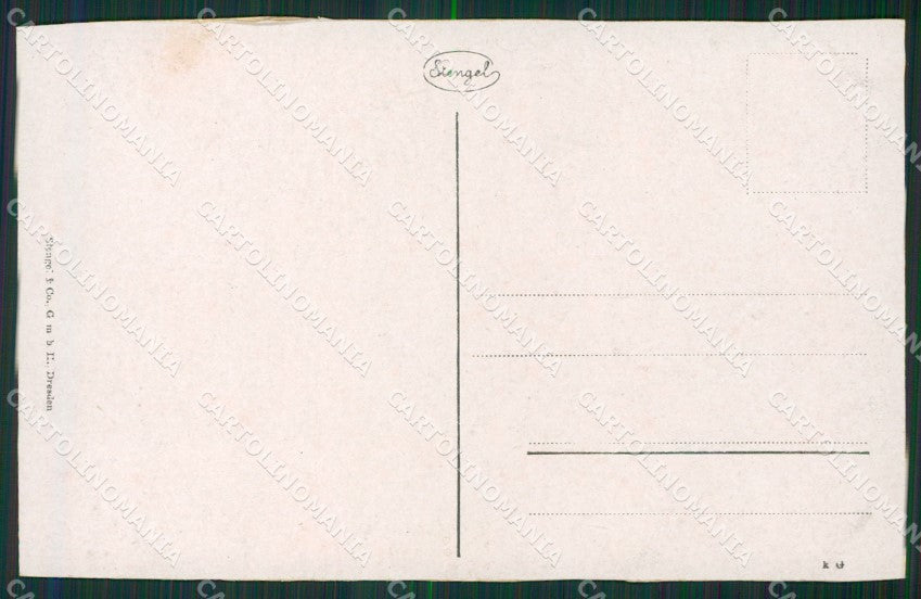 Trieste Città RIFILATA cartolina KV2895 – retro