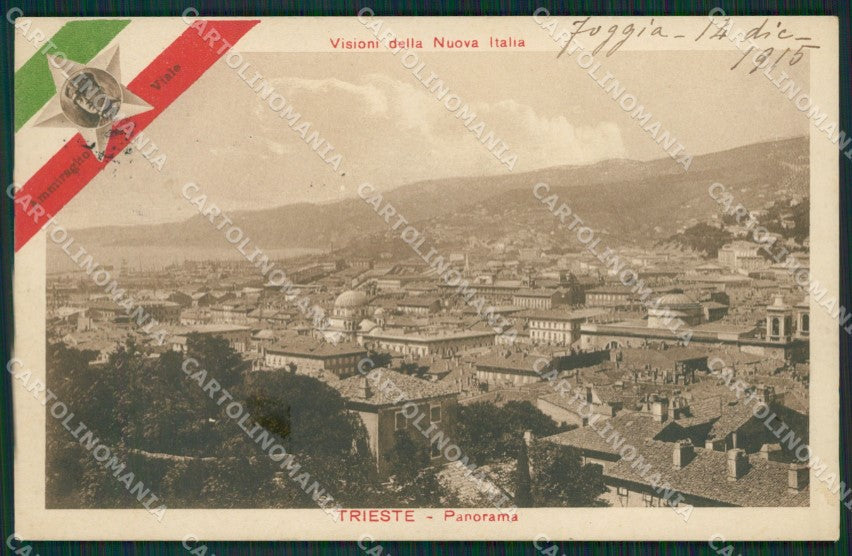 Trieste Città cartolina KV2896 – fronte