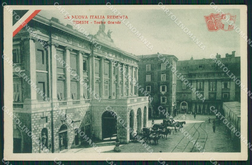 Trieste Città cartolina KV2900 – fronte