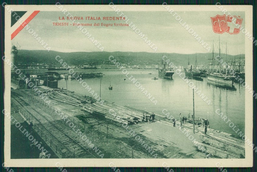 Trieste Città cartolina KV2901 – fronte