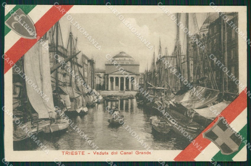 Trieste Città cartolina KV2922 – fronte