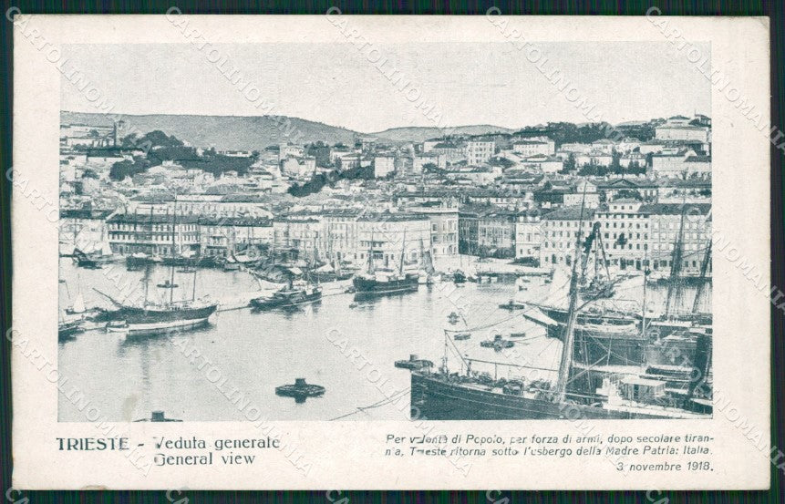 Trieste Città cartolina KV2925 – fronte