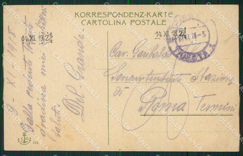 Trieste Città cartolina KV2926 – retro