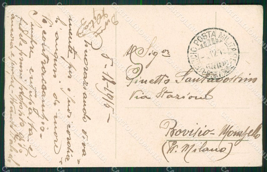 Trieste Città cartolina KV2927 – retro